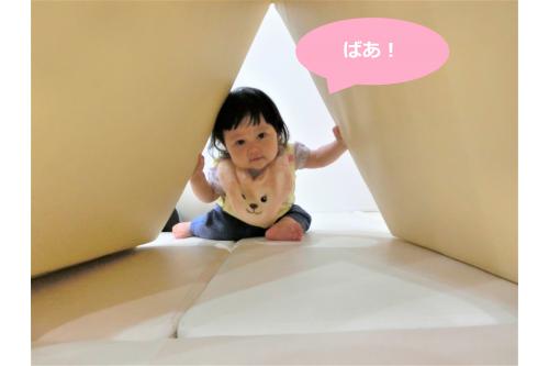 <span style='color:#6bb5ff;'>トンネル</span>を見つけ、<br><span style='color:#ffb770;'>「なになに？」</span>と近づいて来た子どもたち<br>のぞいて見ると<br><br><span style='color:#ff70ff;'>「ばあ！」</span>と声を出して<br>反対側にいる<span style='color:#b7ff70;'>先生</span>や、<br><span style='color:#baff75;'>お友達</span>のお顔を見て楽しむ<br><span style='color:#ff70b7;'>かわいらしい姿</span>が見られました<span style='color:#ff75ff;'>(*^^*)</span><br><br>お友だちと触れ合ったり、声を出したり<br><span style='color:#ffb770;'>楽しい関わり</span>を見守りながら<br>過ごしていきたいと思います<span style='color:#ff75ff;'>(^^)</span><br><br>次回のブログもお楽しみに<span style='color:#ba75ff;'>♪</span>